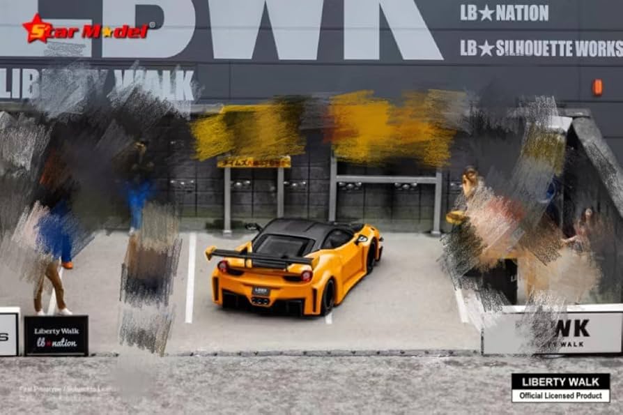 Amazon | 1/64 Star Model フェラーリ LBWK LB-Silhouette WORKS